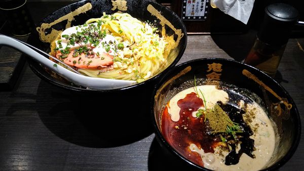 「【限定】カラシビななつのナッツの冷しつけ麺」@カラシビ味噌らー麺・つけ麺 神田本店の写真