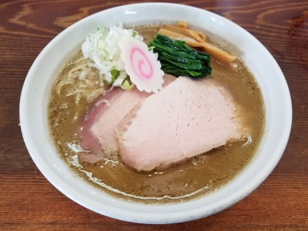 「煮干しそば(大盛り)」@良温(Ra-on)の写真