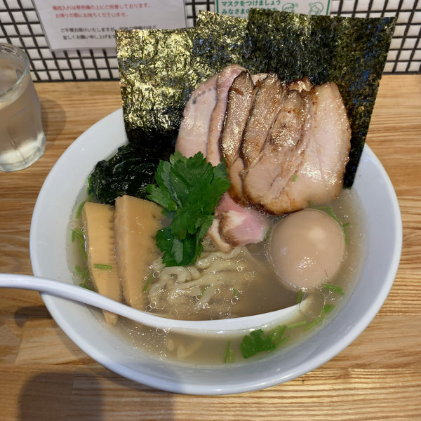 「全部入り貝塩らーめん(1,350円)」@らーめん 改の写真