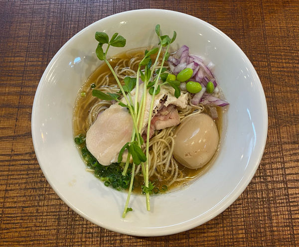 「牡蠣の貝出汁蕎麦」@論露に不二の写真