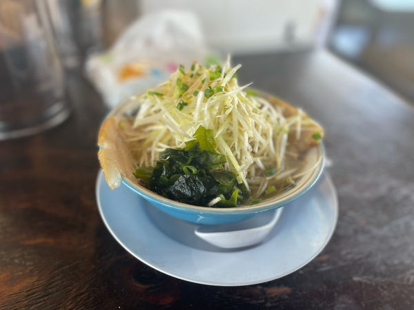 「あっさりネギラーメン」@中華そば 立川 上越店の写真