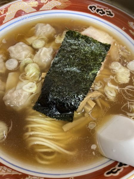 「ワンタンメン」@支那ソバ かづ屋の写真