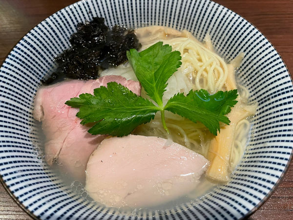 「蛤×秋刀魚節920円」@旬菜麺屋 雅流の写真