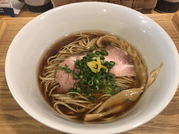 「鷄清湯そば」@中華蕎麦 はざまの写真