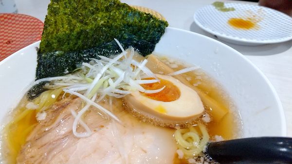 「#醤油ラーメン #こってり #352円」@魚べい マチノマ大森店の写真