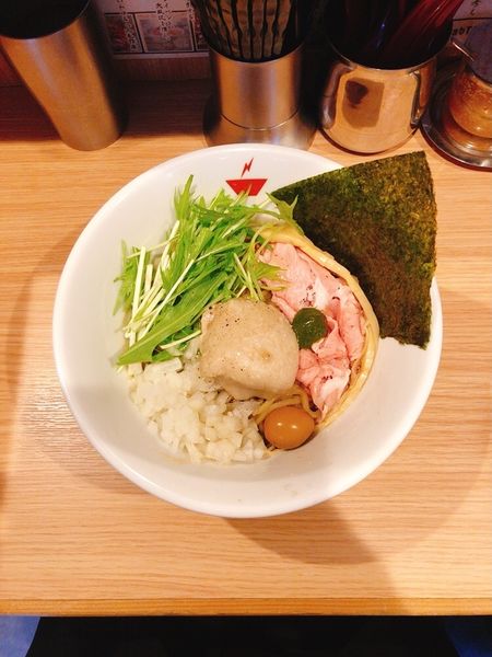 「蟹油そば」@crab台風。の写真