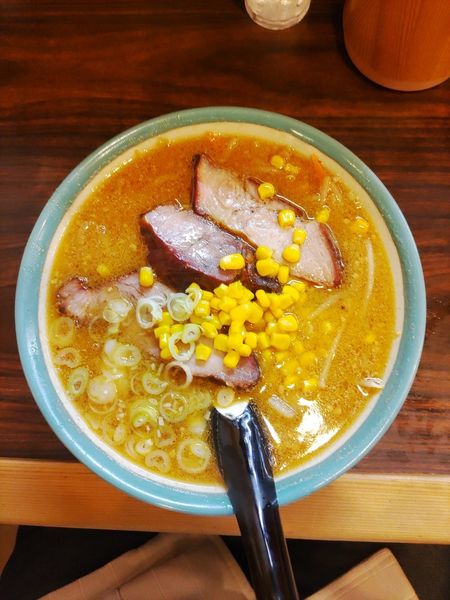 「みそチャーシューメン(S)」@手打らーめん 自慢亭の写真