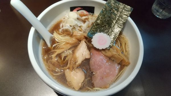 「にぼしそば850円」@おおぜき中華そば店の写真