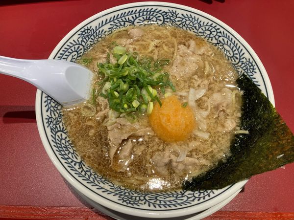 「肉そば」@丸源ラーメン 八代店の写真