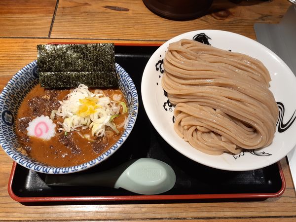 「濃厚つけ麺、大盛」@松戸中華そば 富田食堂の写真