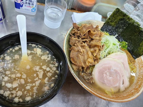 「北寄貝塩つけそば　悪い奴」@覆麺 智の写真