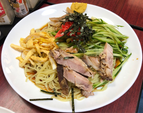 「冷やし中華」@栄屋ミルクホールの写真