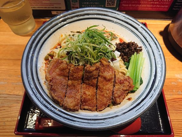 「排骨汁なし担々麺、など」@ラーメン 巌哲の写真