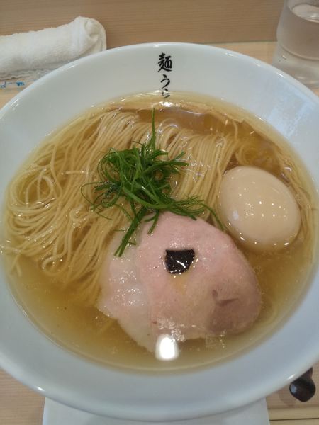 「塩SOBA 玉子入り830円」@麺うらたの写真