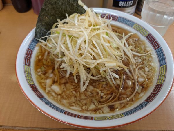 「ネギラーメン800円+玉ねぎちょい増し50円」@えびす丸の写真