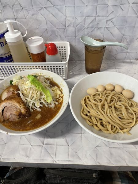 「つけ麺、うずら」@麺屋 歩夢 金沢八景店の写真