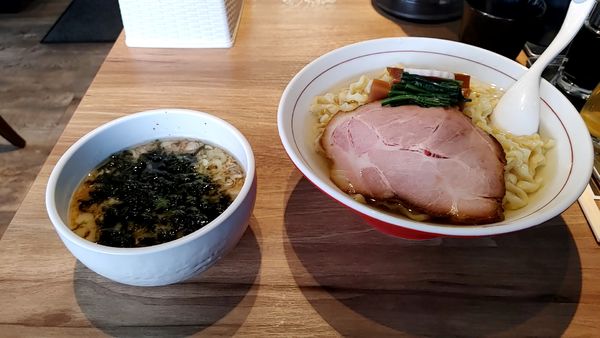 「限定つけ麺醤油」@Ginger Village 村岡屋の写真
