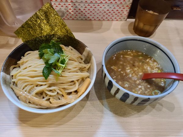 「濃厚煮干しつけ麺」@麺場 風天の写真