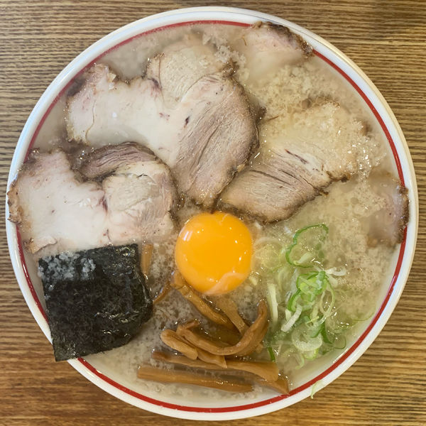 「特製中華そば塩 こってり」@玉 バラそば屋 中野店の写真