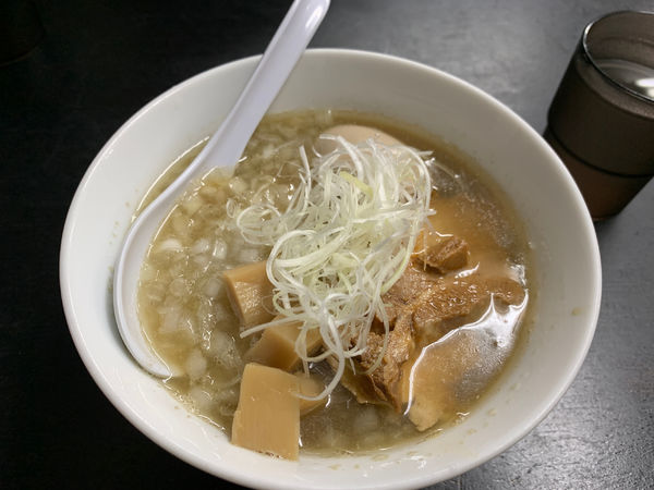 「煮干し中華そばHARD」@煮干中華そば のじじR 我孫子店の写真