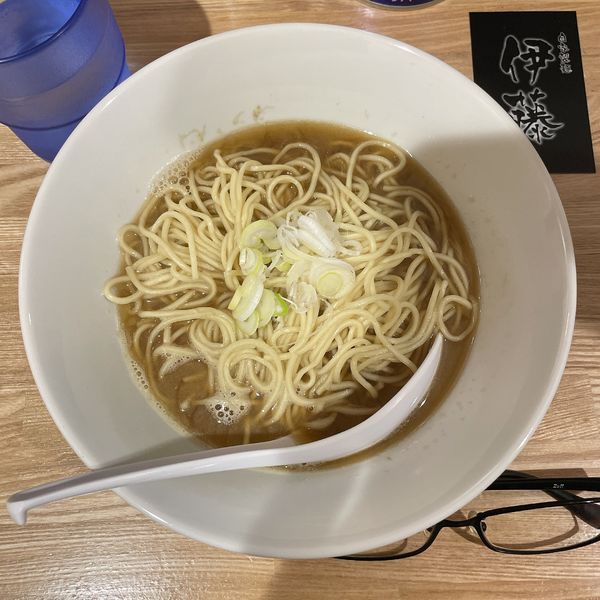 「中華そば　小（ネギのみ）」@自家製麺 伊藤 神田店の写真