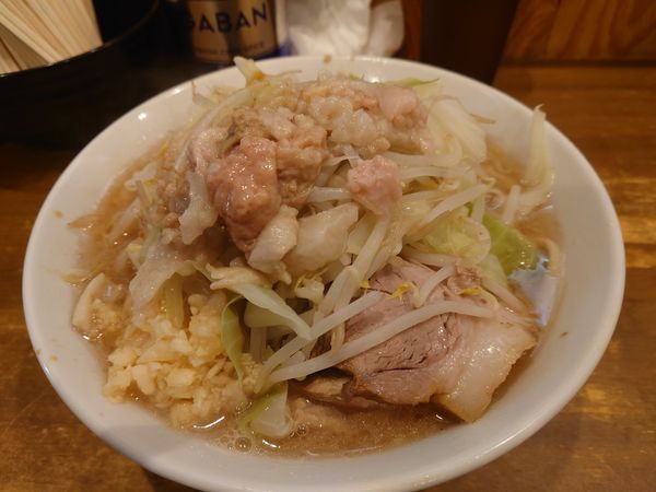 「小ラーメン」@ラーメン二郎 前橋千代田町店の写真