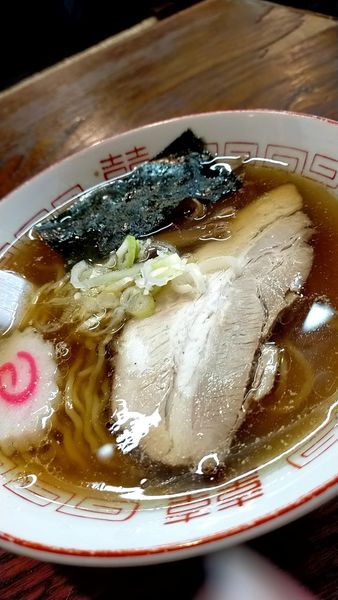 「極上中華そば　ぎょ」@宮坂商店 上諏訪駅前店の写真