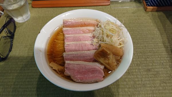「鴨コンフィ麺」@らーめん 鴨to葱の写真
