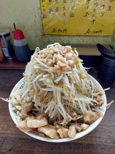 「めんじろ（野菜アブラマシニンニク少）」@めんじろの写真