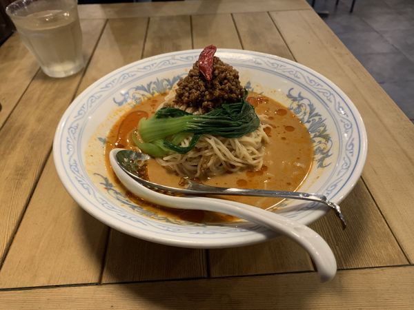 「冷やし担々麺」@中国ラーメン 揚州商人 新松戸店の写真