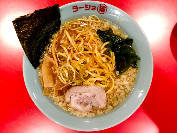 「★辛ネギラーメン(赤)醤油🍜¥940」@ラーショ マルミャーの写真