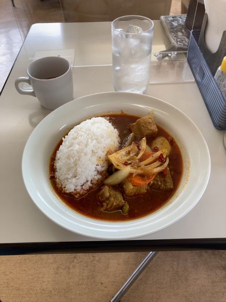 「インドポークカレー　800円」@カレーとパスタの店 みみかの写真