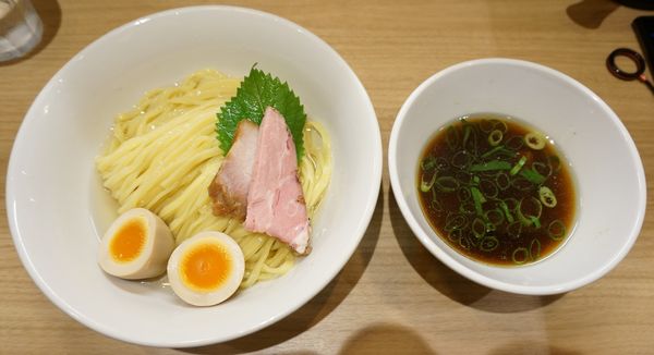 「昆布水つけ麺＋味玉」@支那蕎麦 澤田の写真