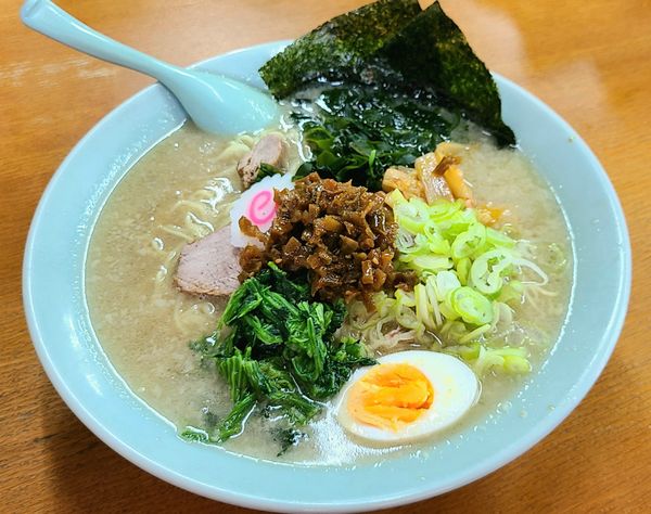「ラーメン+大盛+デスザーサイ」@ラーメンショップ 結城東店の写真