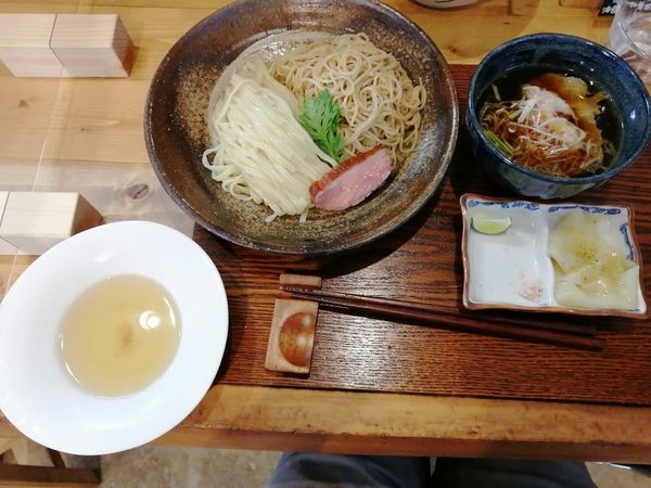 「FEELつけ麺(1350円)+スープ割出汁(150円)」@Ramen FeeLの写真