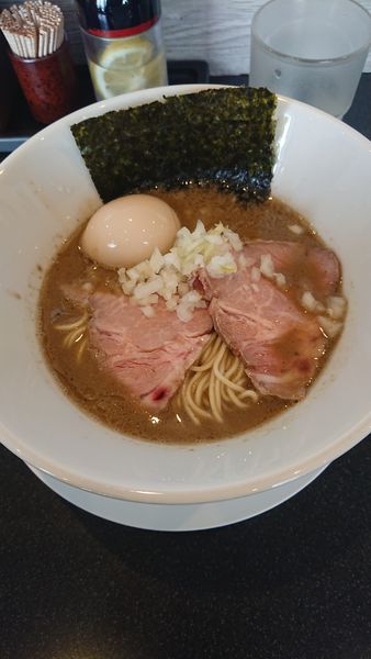 「味玉煮干そば極」@煮干中華蕎麦 舞〜Mau〜の写真