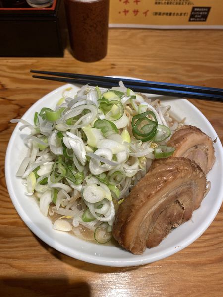 「小ラーメンネギ増し」@麺屋 昇輝の写真