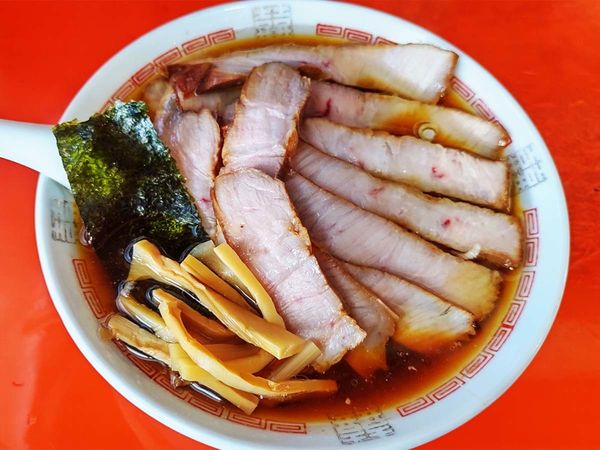 「チャーシューメン（大盛）」@幸楽の写真