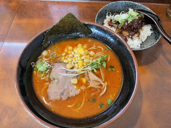 「へそまがりタンタン」@へそまがりらーめんの写真