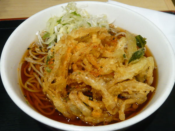 「かき揚げそば」@いろり庵きらく nonowa西国分寺店の写真