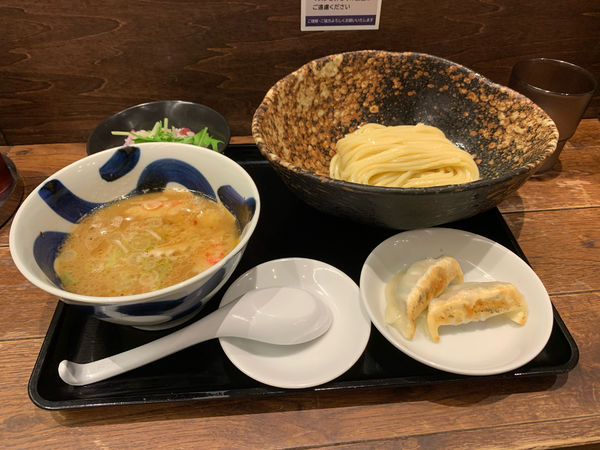 「つけめんと季節のごはんセット」@三ツ矢堂製麺 流山おおたかの森S.C店の写真