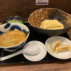 つけめんと季節のごはんセット