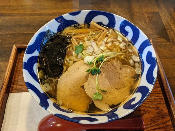 「煮干し　850円」@ラーメン厨房 ぽれぽれの写真