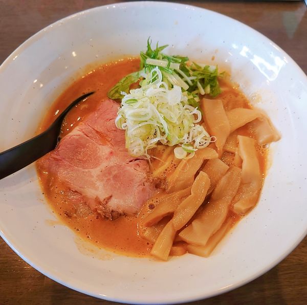 「辛白湯」@ラーメン翼の写真