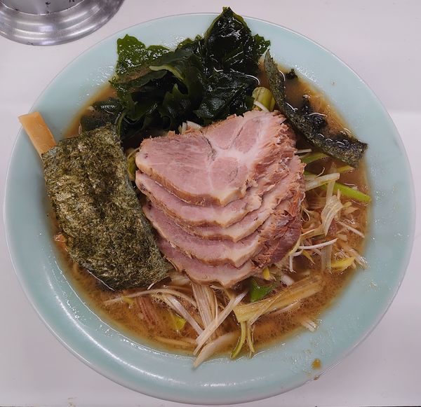 「ネギチャーシューメン(850円)」@ラーメンショップ 的場店の写真