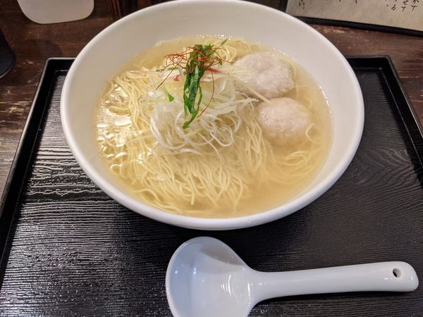 「塩ラーメン880円」@麺屋 海神の写真
