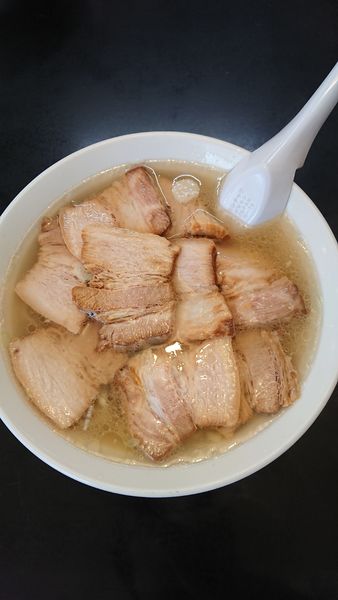 「塩チャーシュー麺」@喜多方ラーメン 来夢 郡山横塚店の写真