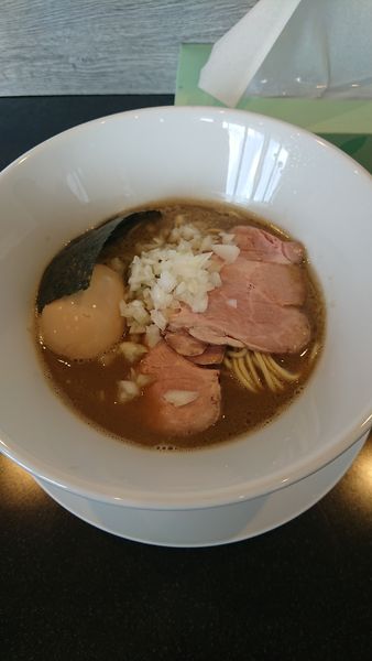 「味玉煮干そば極」@煮干中華蕎麦 舞〜Mau〜の写真