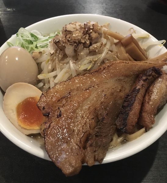「スタミナ豚骨ラーメン　935円」@上州濃厚中華蕎麦 はたお商店 下小出本店の写真