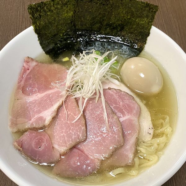 「雲龍風虎（特製塩）手もみ麺」@麺屋 龍の写真